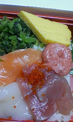 海鮮+穴子押し寿司｡｡｡