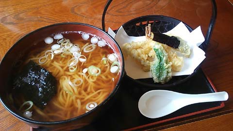 天ぷらうどん