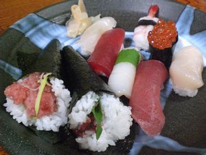 ・・・回らないすし屋・・・