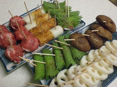 串揚げならぬ・・ちゅまようじ揚げ♪