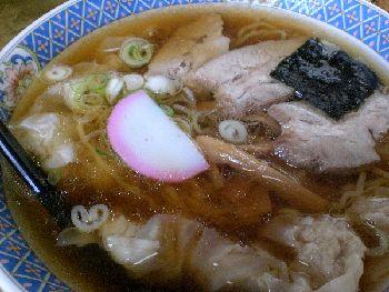 念願のワンタンメン♪