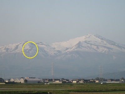 美しい鳥海山4!種まき爺さん!!