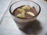 カスピ海ヨーグルトチョコバナナ風味