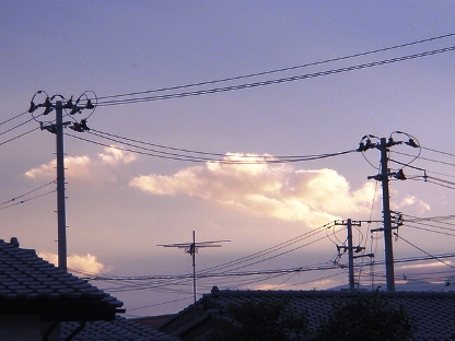 夕焼け雲