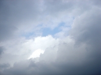 厚い雲