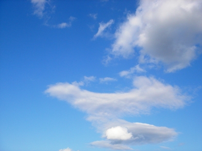 白い雲