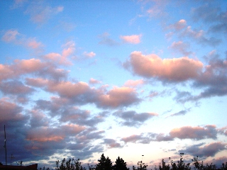 夕焼け雲
