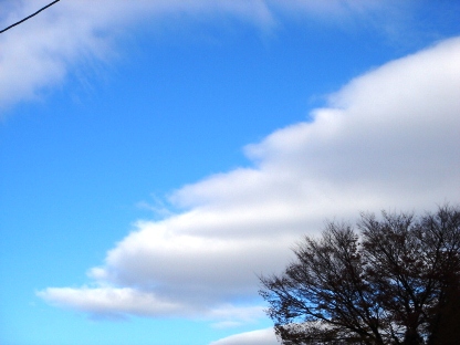 白い雲