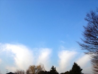 白い雲