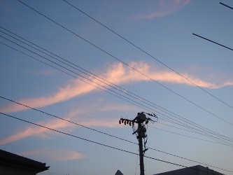 夕焼け雲