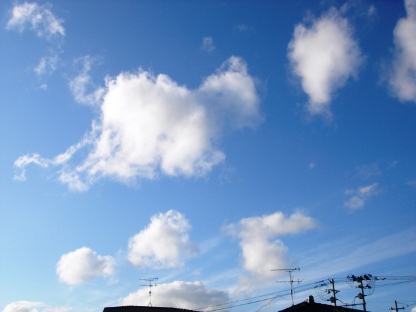 白い雲