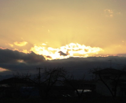 夕焼け