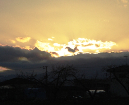 夕焼け