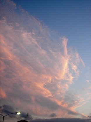 夕焼け雲