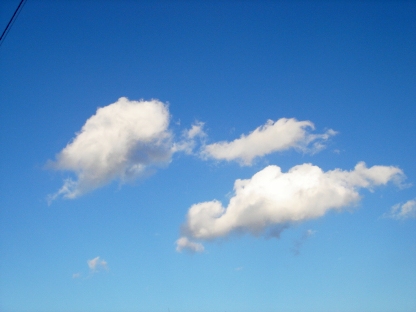 白い雲