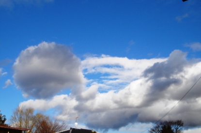 白い雲