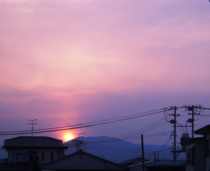 夕焼け