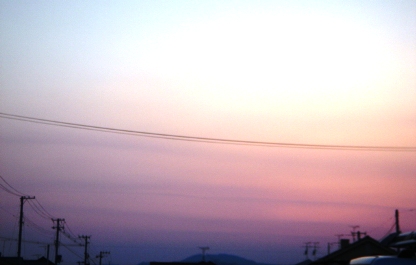 夕焼け