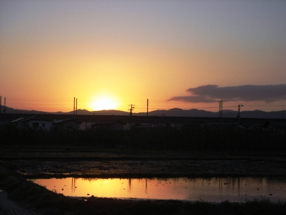 夕焼け