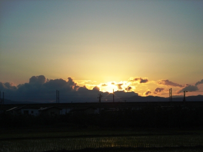 夕焼け