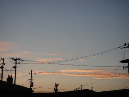 夕焼け雲