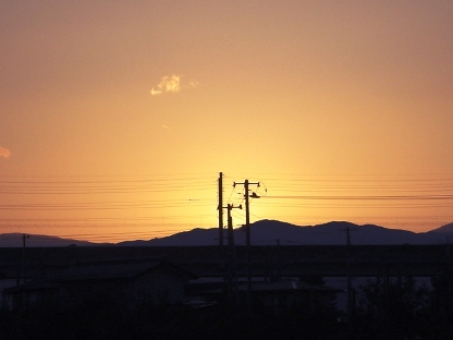 夕焼け