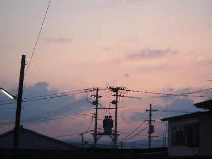 夕焼け