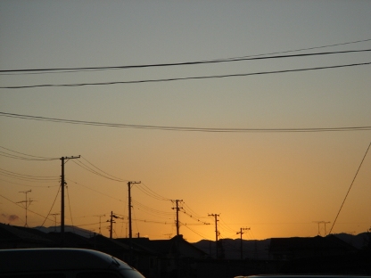 夕焼け