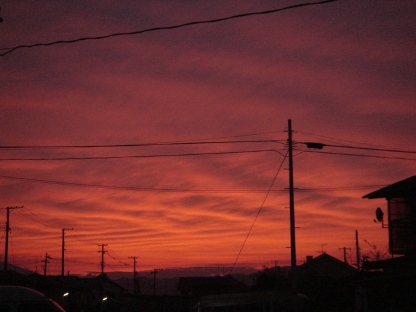 夕焼け