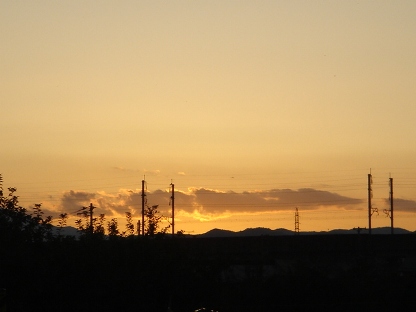 夕焼け