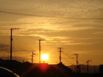 夕焼け