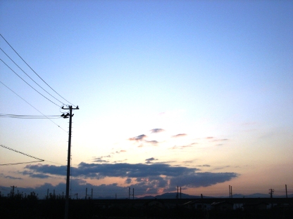 夕焼け