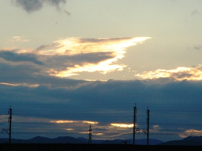 夕焼け雲