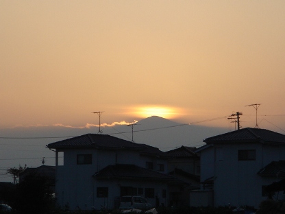 夕日