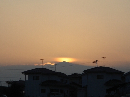 夕日