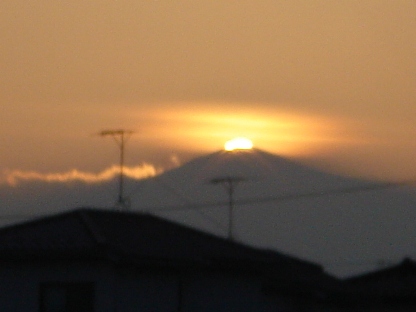 夕日
