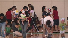 飛び入り、運動会