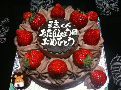 誕生日ケーキ