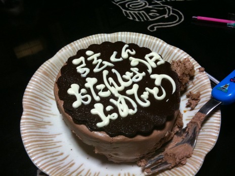 誕生日ケーキ
