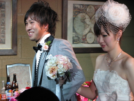 従兄弟の結婚式