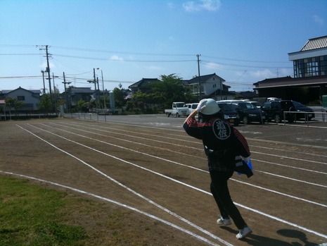 今日は住民運動会