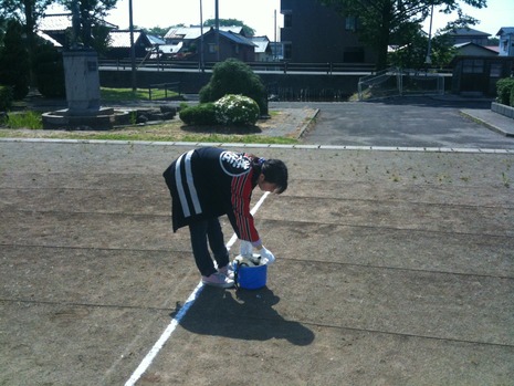今日は住民運動会