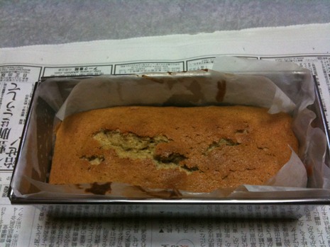 紅茶のケーキ