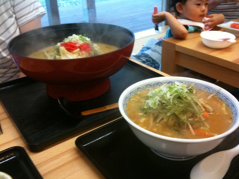 豪華な食事…3