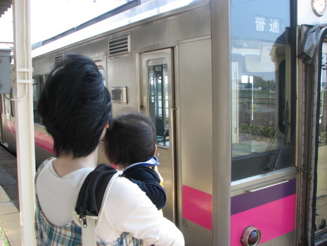 GW中に…② 初電車