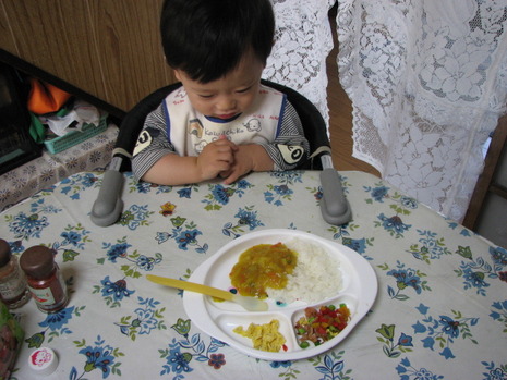 初カレー