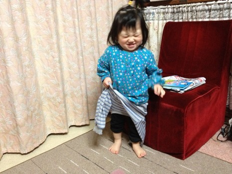 履けた…2