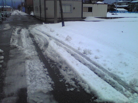 雪解け…