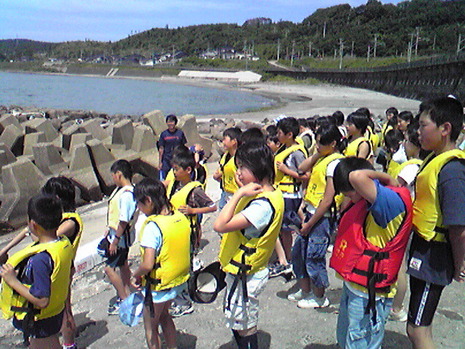 宿泊体験、支援