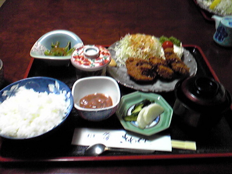 昨日の昼食